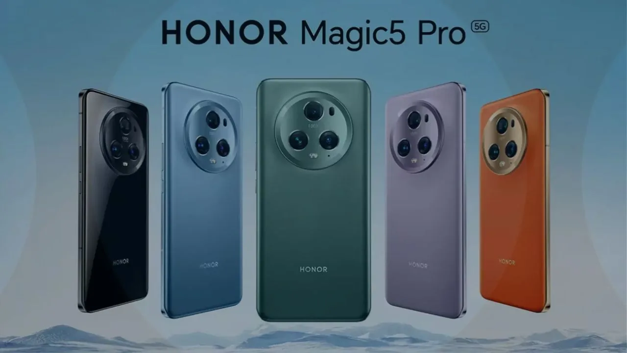 Honor Magic5 Pro device boasts...