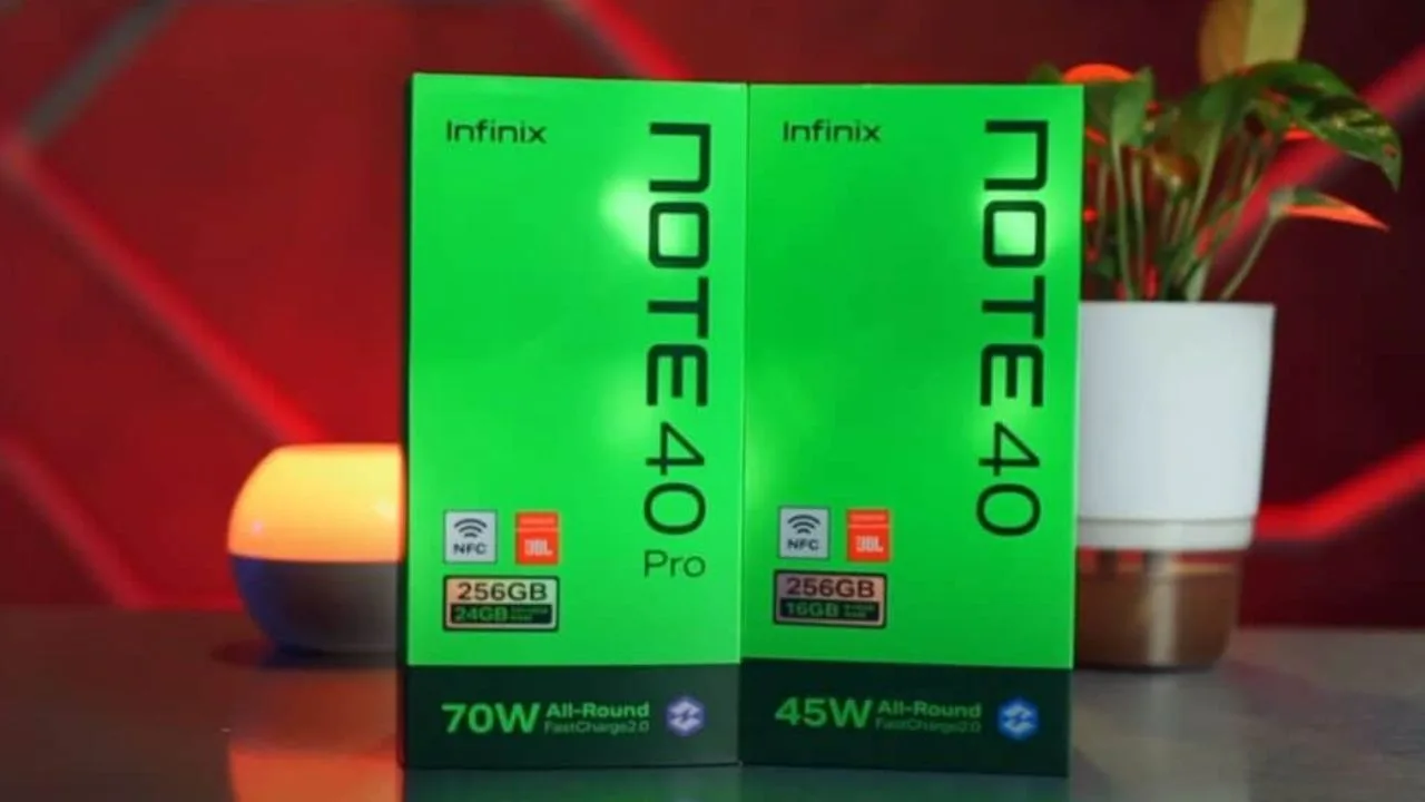 Infinix Hot 40 Pro with...