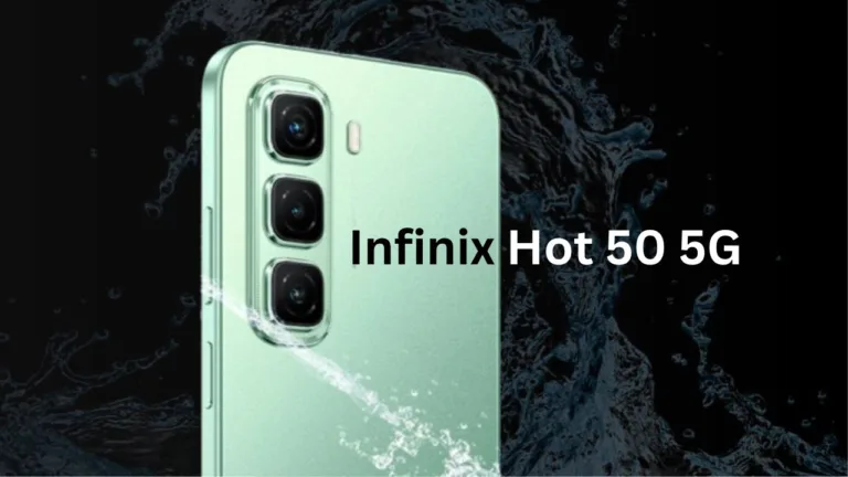 Infinix Hot 50 5G Device Boasted With A 48MP IMX582 Dual AI Camera