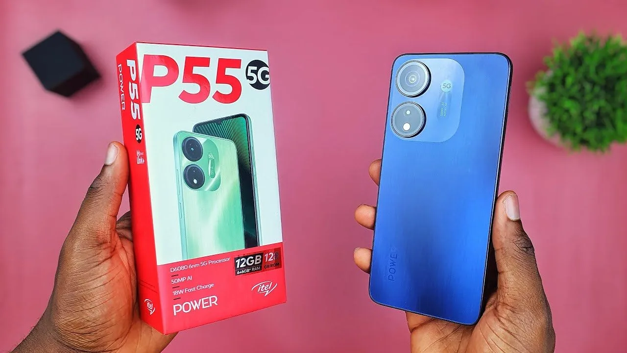 Itel P55 5G powered by...