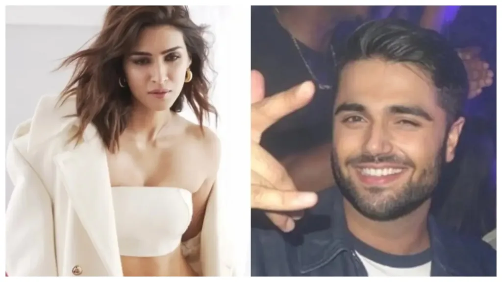 Kriti Sanon Spotted with Rumored Boyfriend Kabir Bahia on Vacation, Video trend on Internet