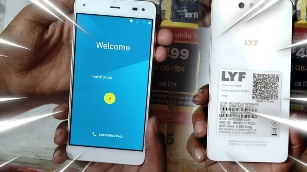 Camera, Battery, and Storage Features of Lyf Earth 1