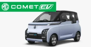 MG Comet EV: Compact and Efficient Electric Vehicle With a Range of 230km on Single charge and a 17.3 kwh Battery Starting at 9 Lakh INR