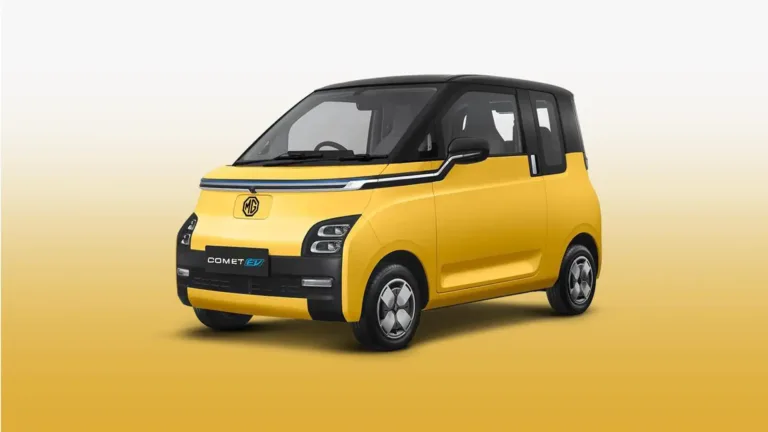 MG Comet EV: Futuristic Hatchback with 230 km Range at a Budget-Friendly Price, Book Now