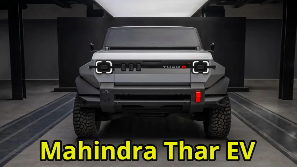 Mahindra Thar EV: A New Era of Off-Road Adventure