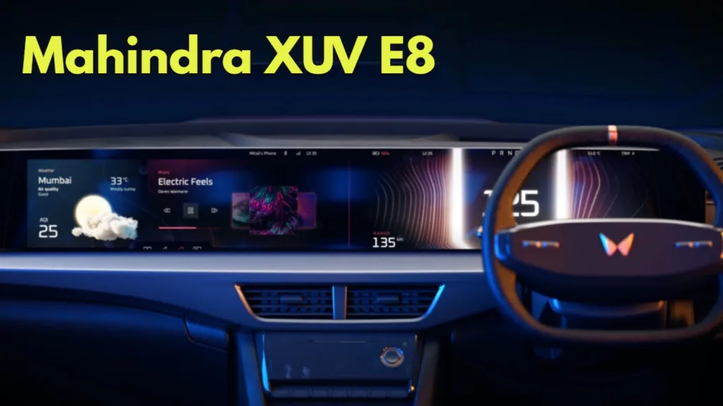 Meet the Mahindra XUV e8: Your Next Electric SUV