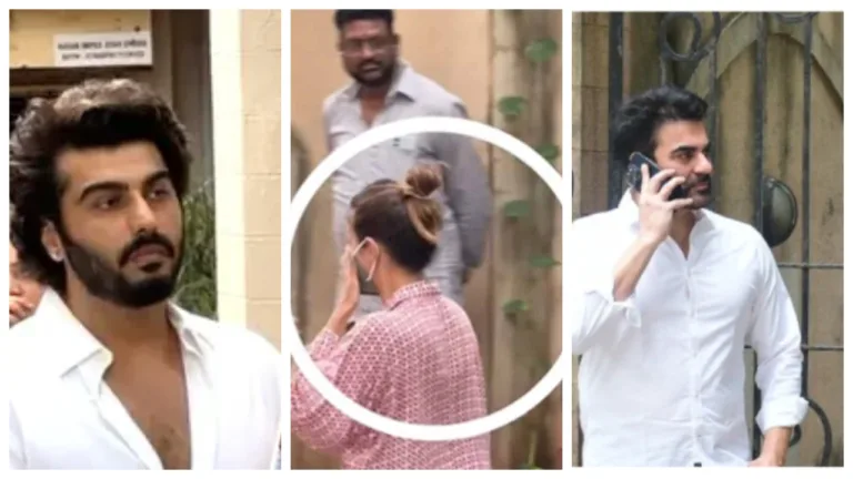 Malaika Arora Father Died- From Arjun Kapoor, Arbaaz Khan To  Salim Khan spot At His Residence