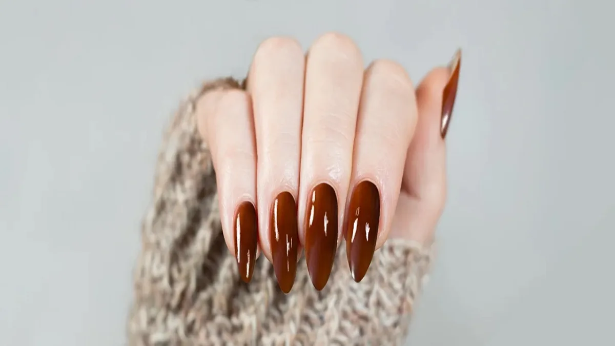 Maple Syrup Nails A Step By Step Guide Inspired By Hailey Bieber