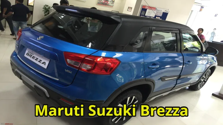 Maruti Suzuki Brezza: The Stylish and Efficient Compact SUV