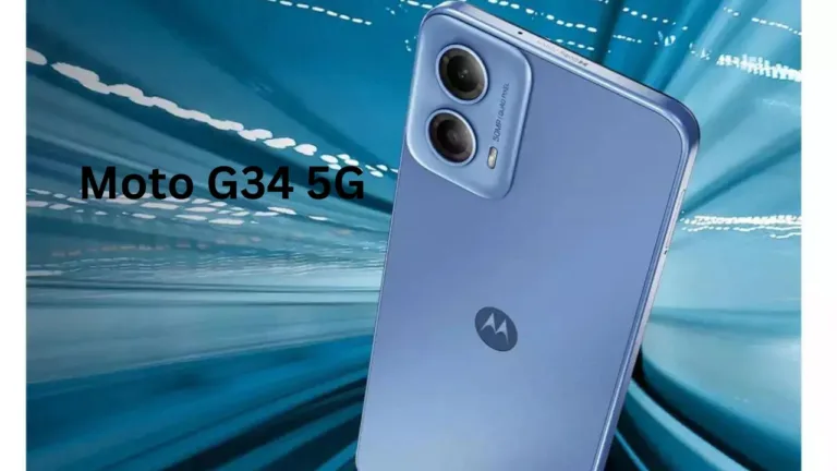 Lowest price of Moto G34 5G is ₹ 10999 at Flipkart Big Billion Day Sale 2024
