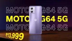 Motorola G64 5G Now Available at Discount, Check Latest Price and Features