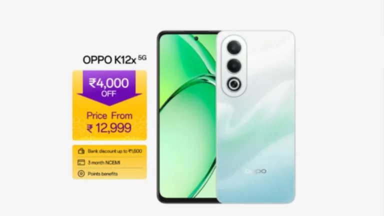 Buy OPPO K12x 5G Now On Amazon Great Indian Festival And Flipart BBD Sale