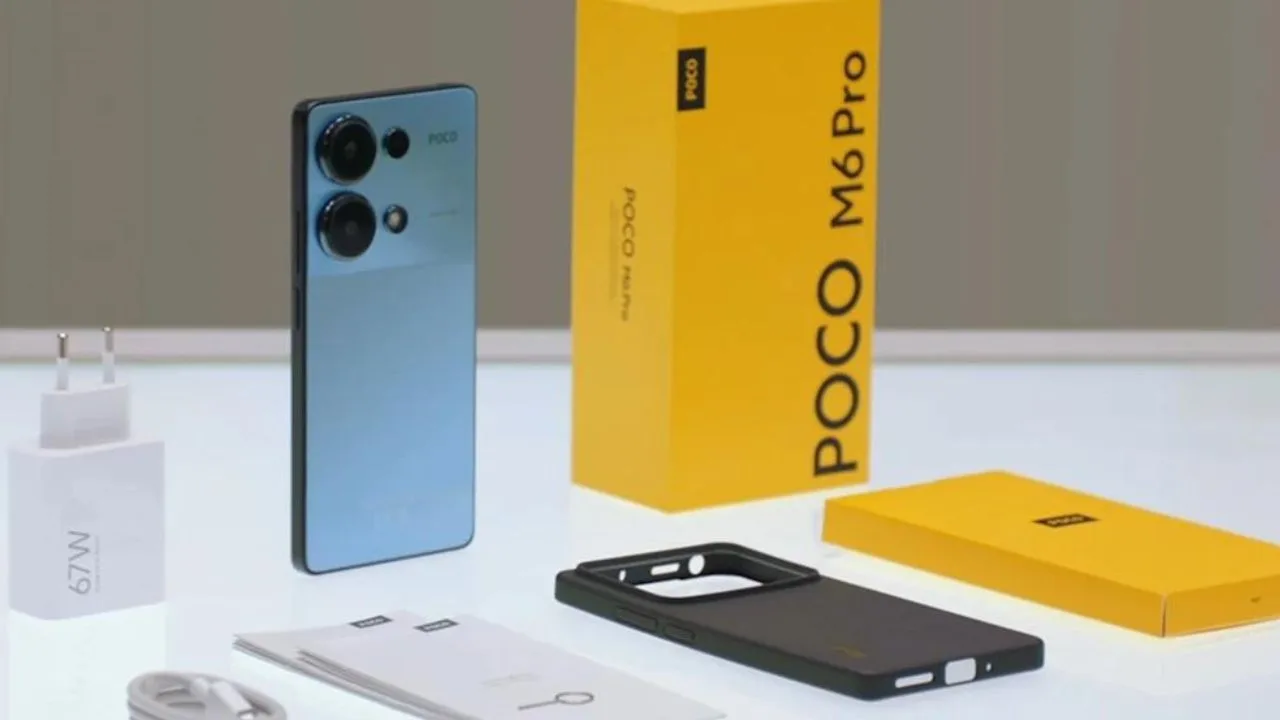 POCO M6 Pro 5G runs...
