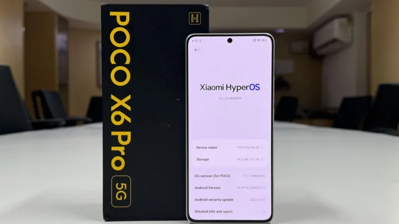 Poco X6 Pro