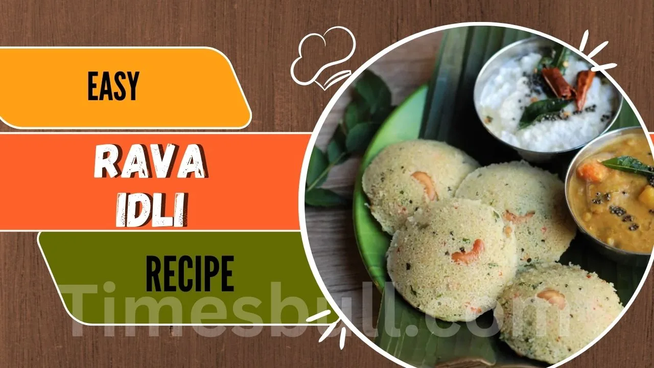 Rava Idli: Put some Tadka...