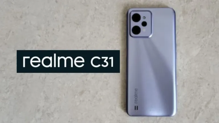 Realme C31 Budget Champ Entry-level Device that runs on Android 11