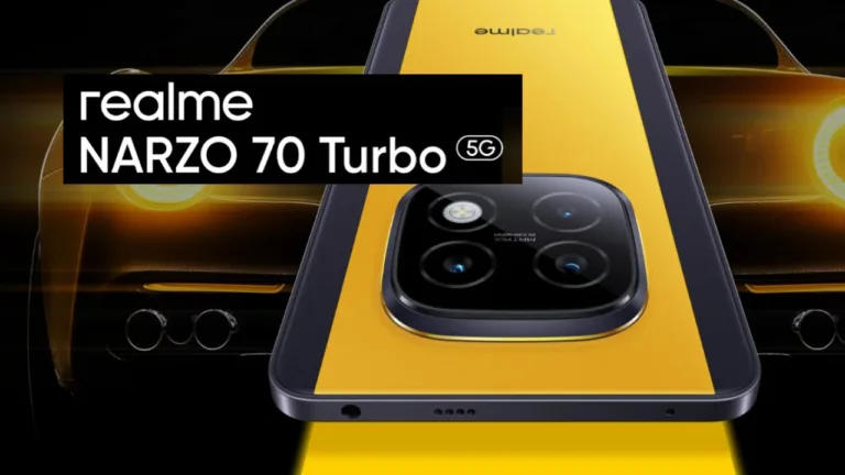 Realme Narzo 70 Turbo 5G 8MP With Ultra-wide-angle lens & two 2MP depth sensors