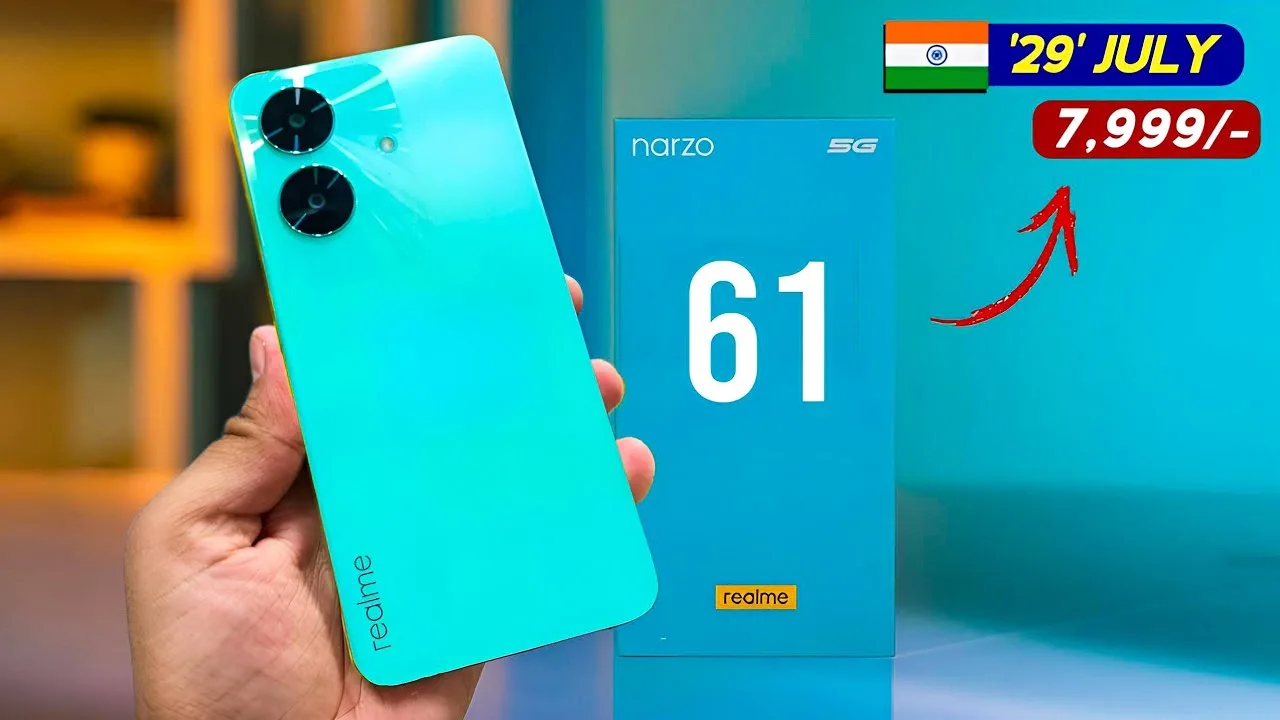 Realme Narzo N61: Camera, Display,...