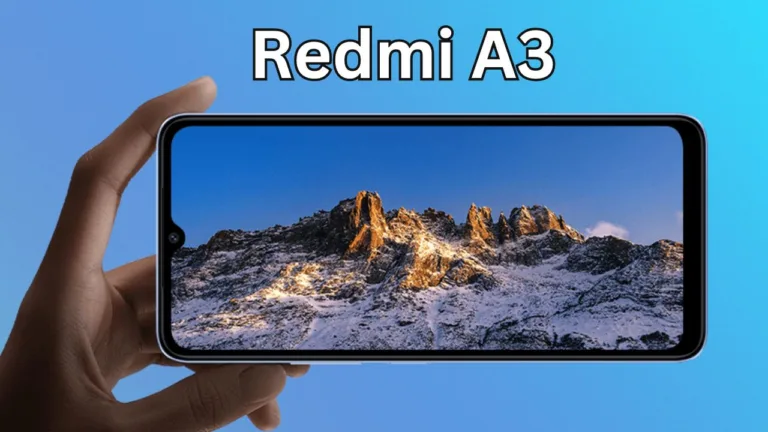 Redmi A3 Have 12-megapixel Rear Camera and 5-megapixel Front Camera