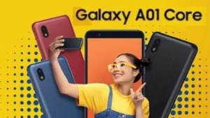 Samsung Galaxy A01 Core Device With Big screen For a Better View
