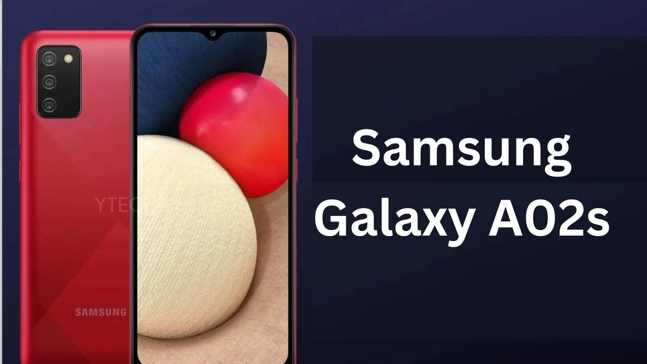 Samsung Galaxy A02s featuring a...