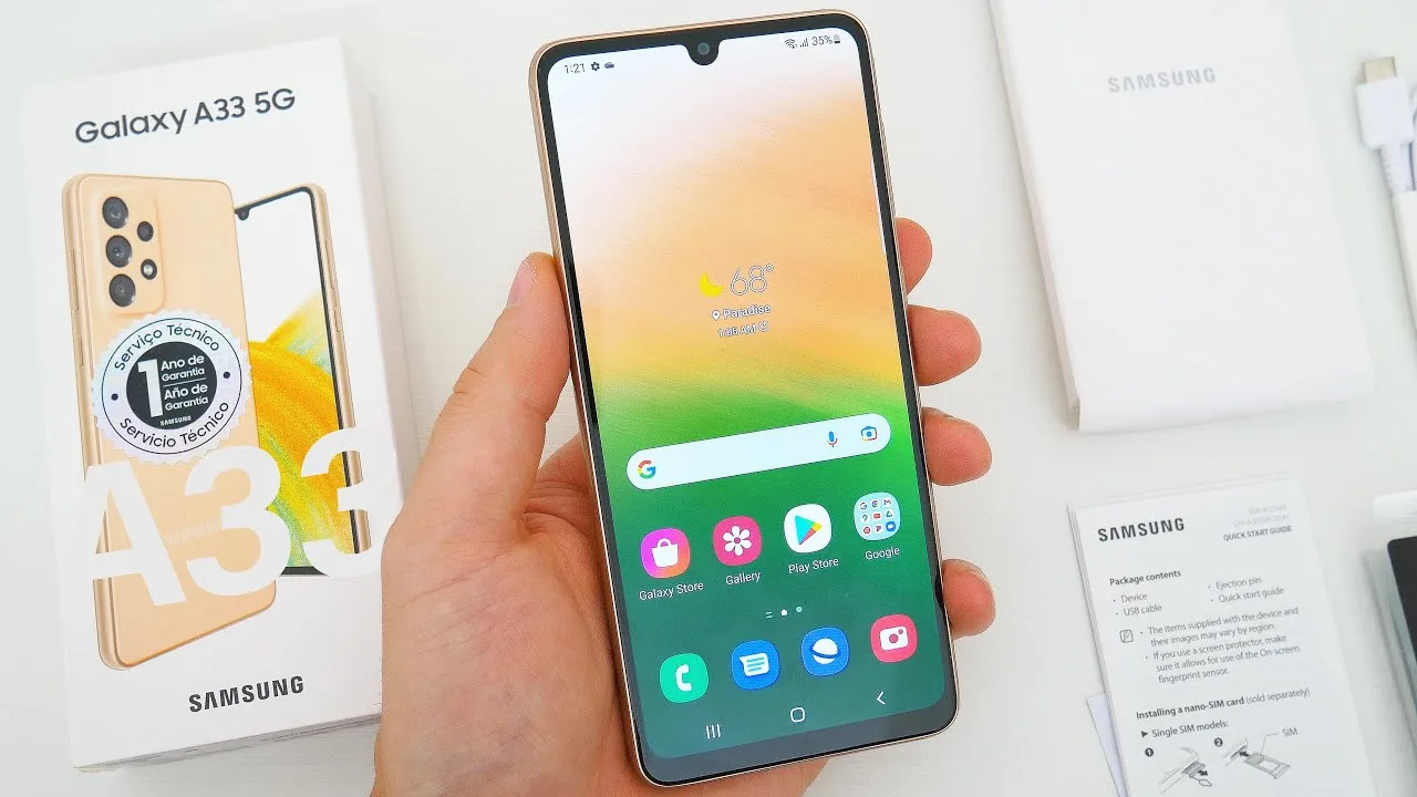 Samsung Galaxy A33 5G: A...