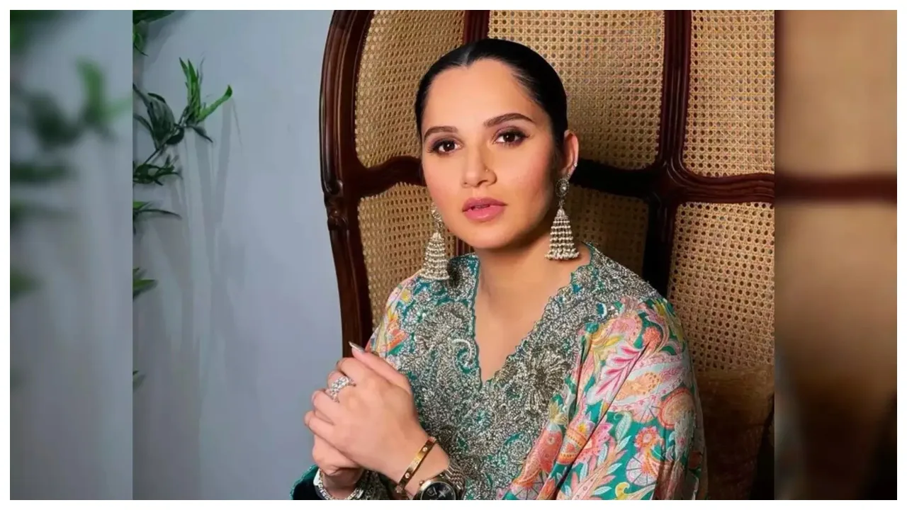 Sania Mirza is happily living...