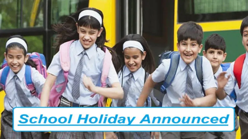 School Holiday News