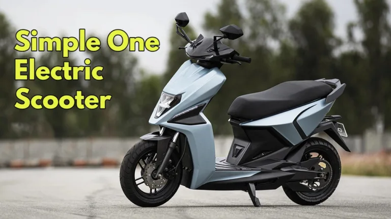 Simple One Electric Scooter, Revolutionizing Indian EV Market at Rs 1.45 Lakh Offers 212 km Range