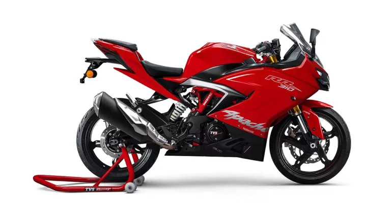 Price, Variants, and Competitors of TVS Apache RR 310