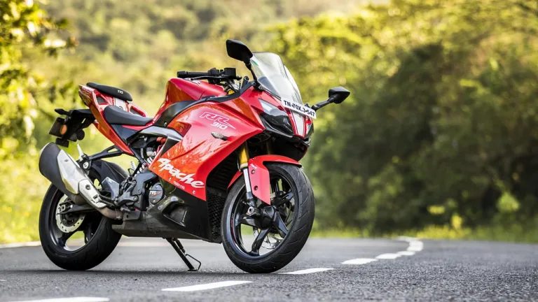 TVS Apache RR 310 Price, Engine Details, and Safety Features