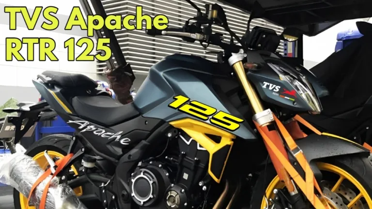 TVS Apache RTR 125, The Perfect Combination of Power and Efficiency
