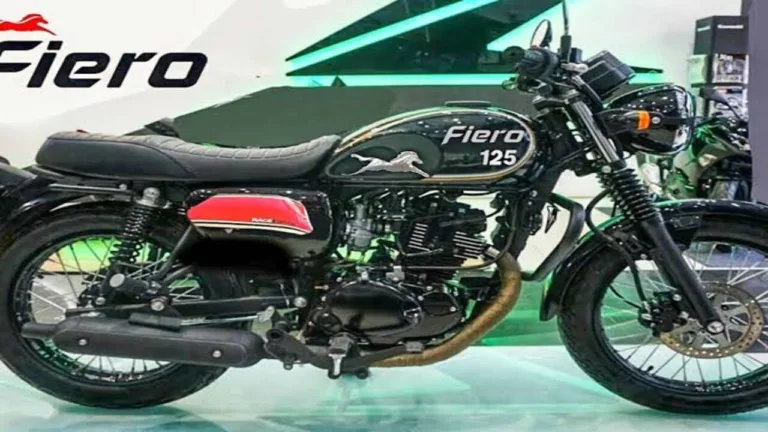 TVS Fiero 125 Bike Full Details: Affordable Price and Best Mileage