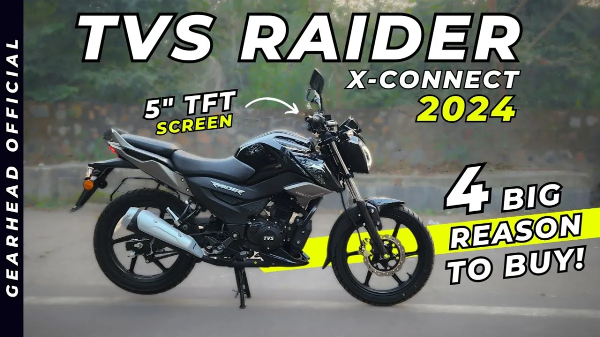 Tvs Raider 125 Smartxonnect