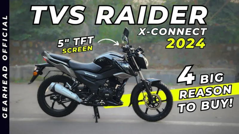 Tvs Raider 125 Smartxonnect