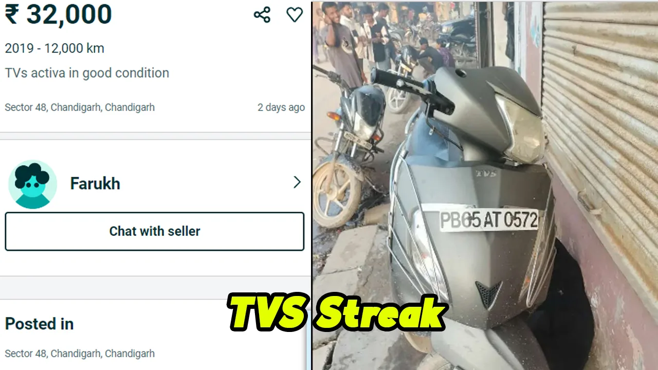 TVS Streak: Stylish Scooter Now...