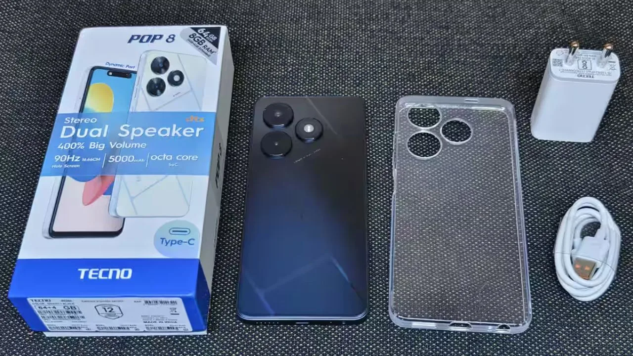 Tecno Pop 8 budget-friendly Smartphone...