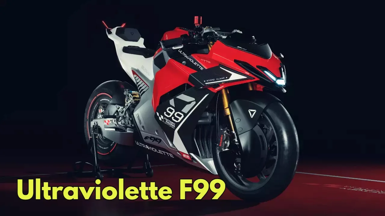 High-Tech Electric Superbike: Ultraviolette F99’s...