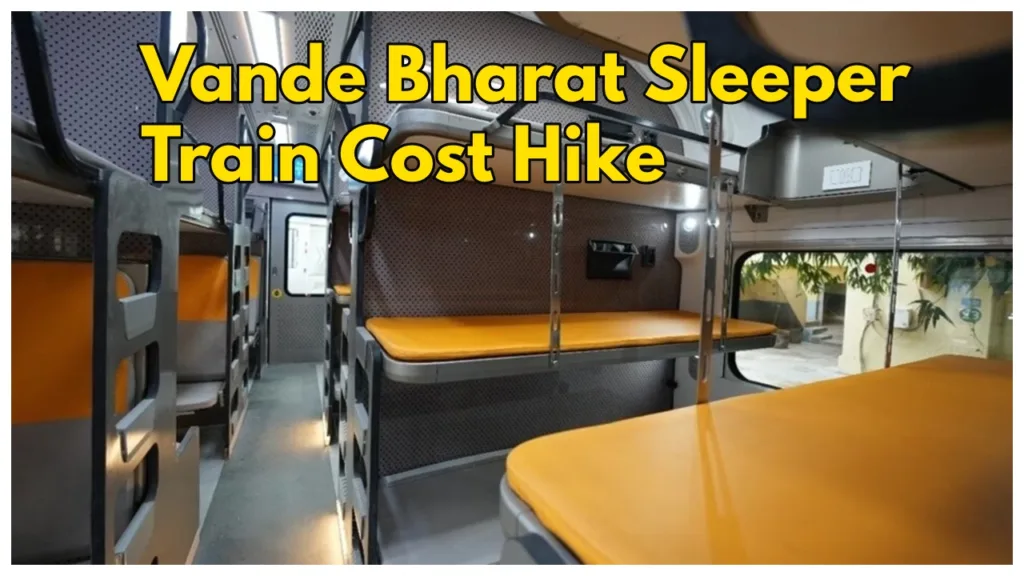 Vande Bharat Sleeper 50 % Price Hike? TMC MP Saket Gokhale made allegations