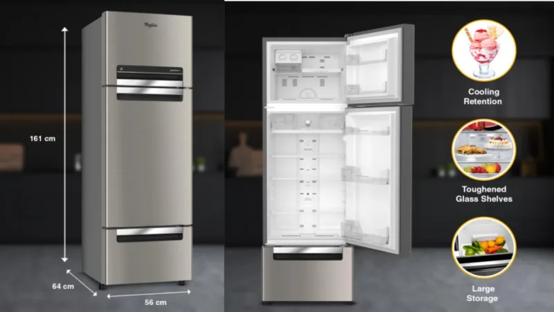Whirlpool 235 L Frost Free Triple Door Refrigerator (2)
