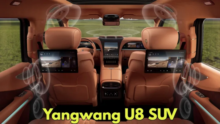 YangWang U8, The Car That Can Do It All Drive-Float, and Turn with Ease