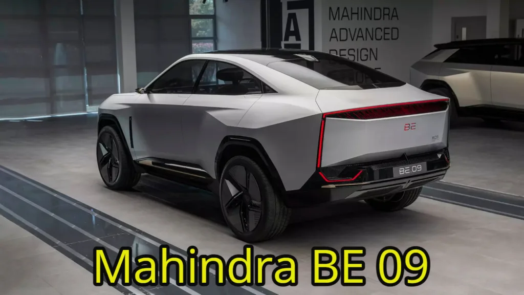 Mahindra BE 09: Price, Specs and Design