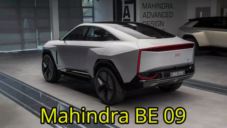 Mahindra BE 09: Price, Specs and Design