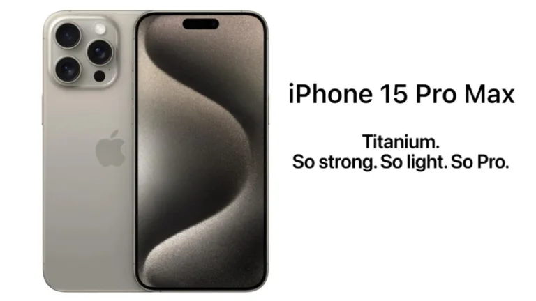 Apple iPhone 15 Pro Max smartphone boasts impressive features and capabilities