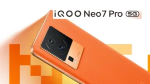 iQOO Neo 7 Pro 50 MP GN5 Ultra-Sensing Camera With OIS,No Shaking Camera