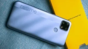 Realme C25 is powered by a large 6000mAh battery with fast charging support