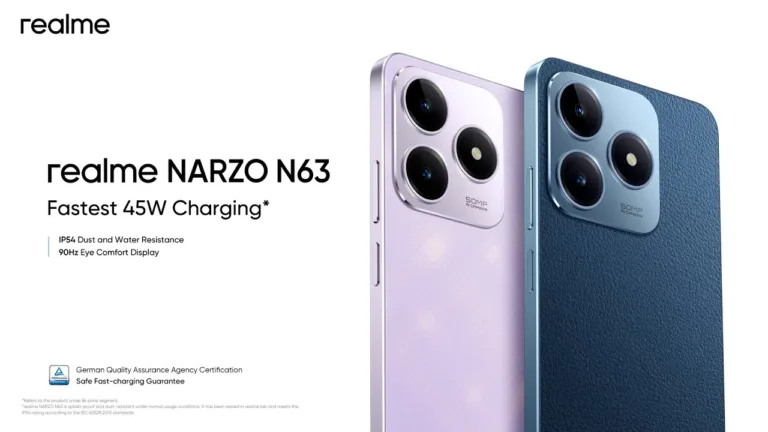 Realme Narzo N63 with Exciting Discounts on Amazon and Flipkart