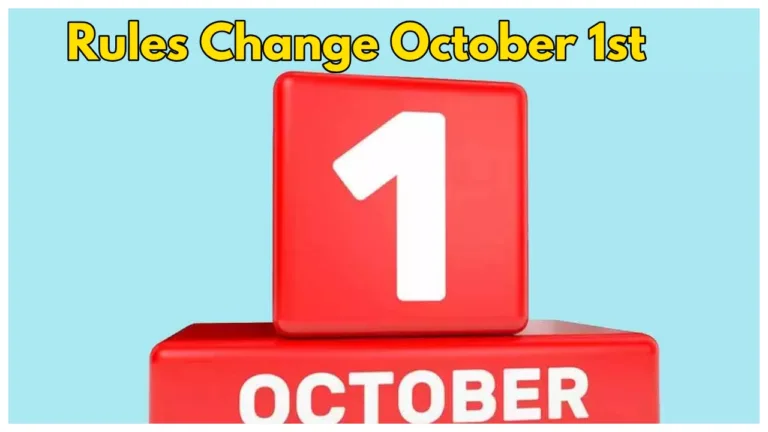 1 October New Rules- PPF, LPG, Aadhar, Share market & More, Get Details