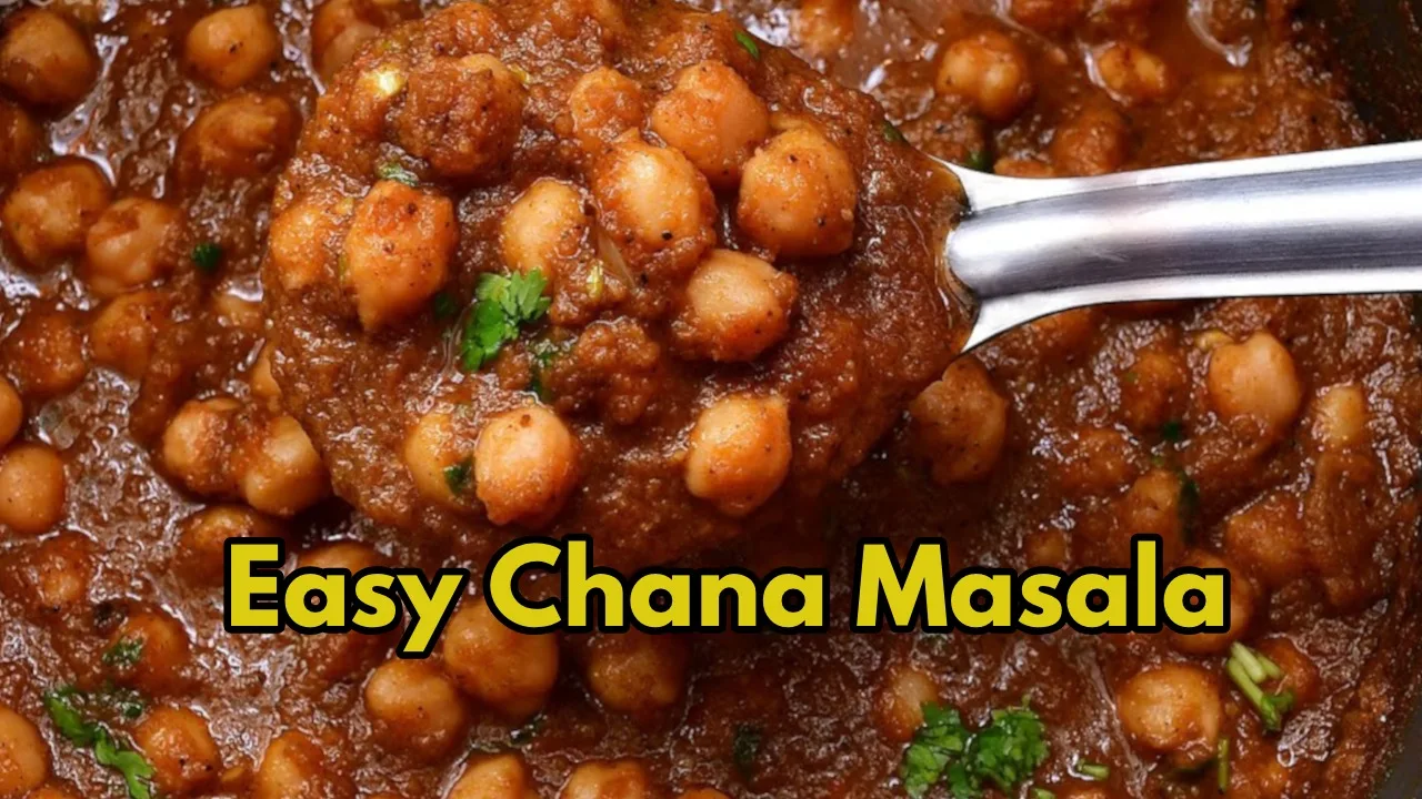 Spicy Chana Masala Recipe: