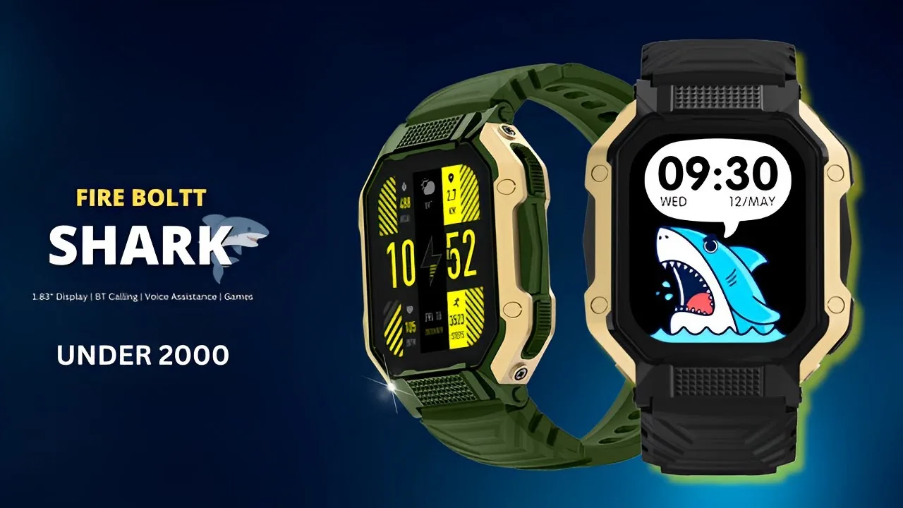 Fire Boltt Shark Smartwatch Now...
